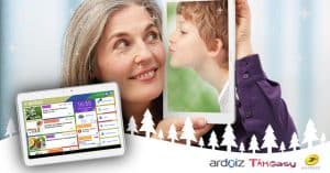 Idée cadeau de Noël : offrez une tablette Ardoiz à vos parents ou grands-parents !